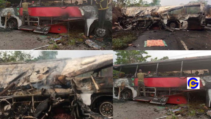 Over-27-passengers-burnt-to-ashes-on-Kintampo-Tamale-Highway-accident