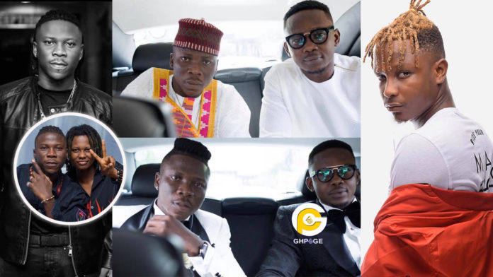 OV, Kelvyn Boy and Blakk Cedi celebrate Stonebwoy