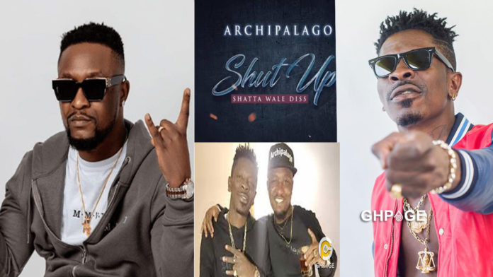 Archipalago-tears-Shatta-Wale-apart-with-his-'Shut-Up'-diss-song---Listen