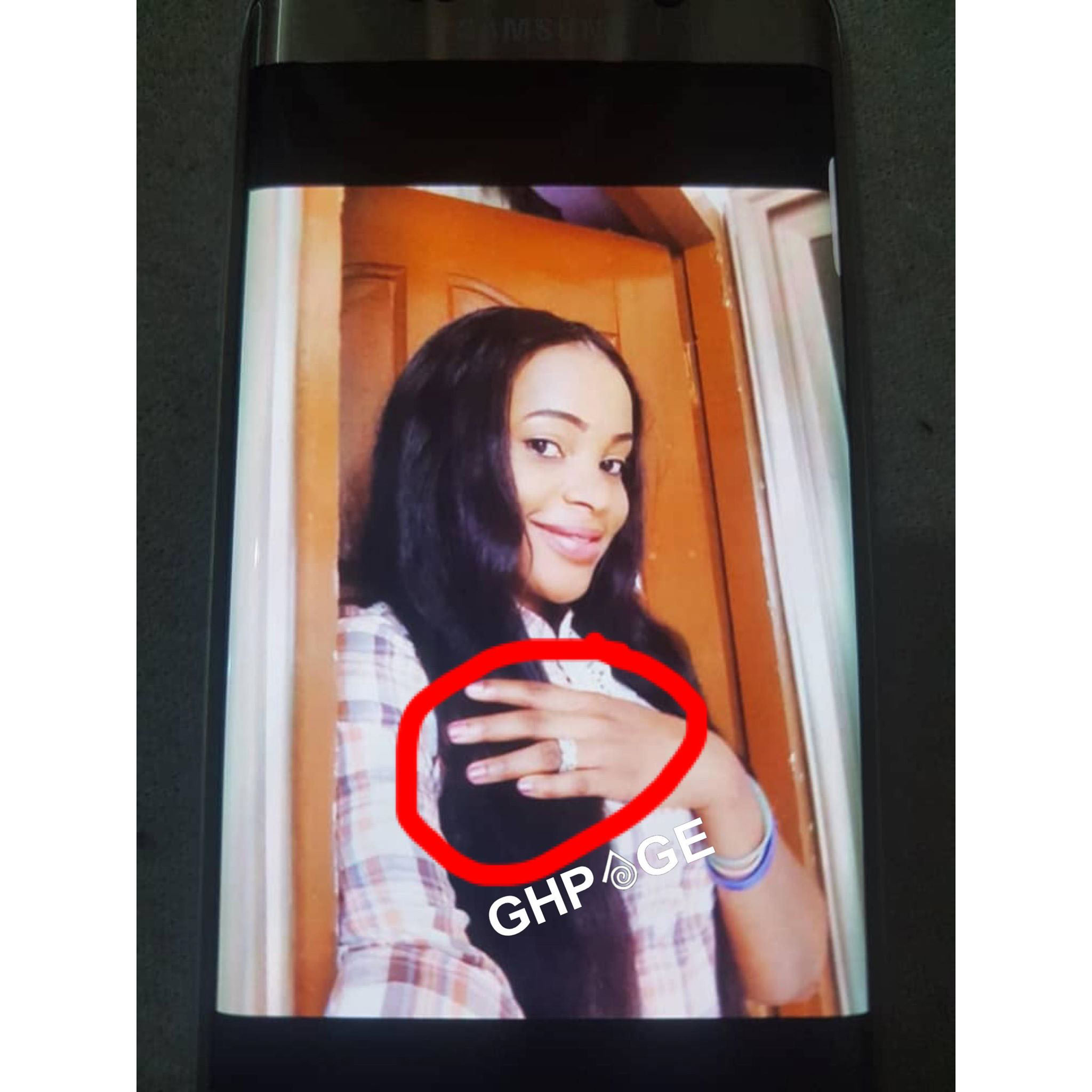 Benedicta Gafah flaunting her wedding ring