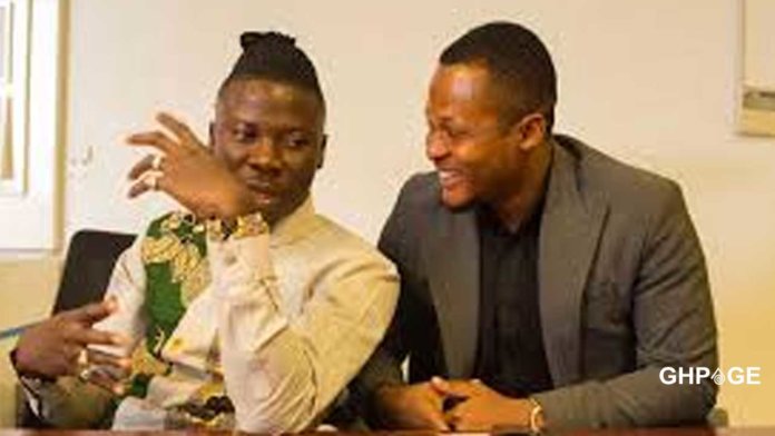 Stonebwoy and manager