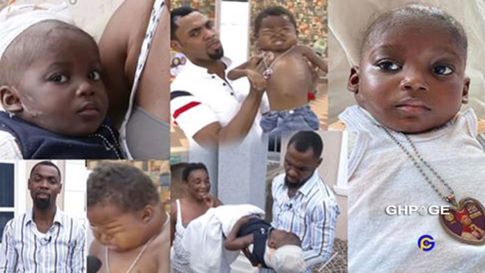Strange kid discovered at Rev Obofour's church discharged from hospital