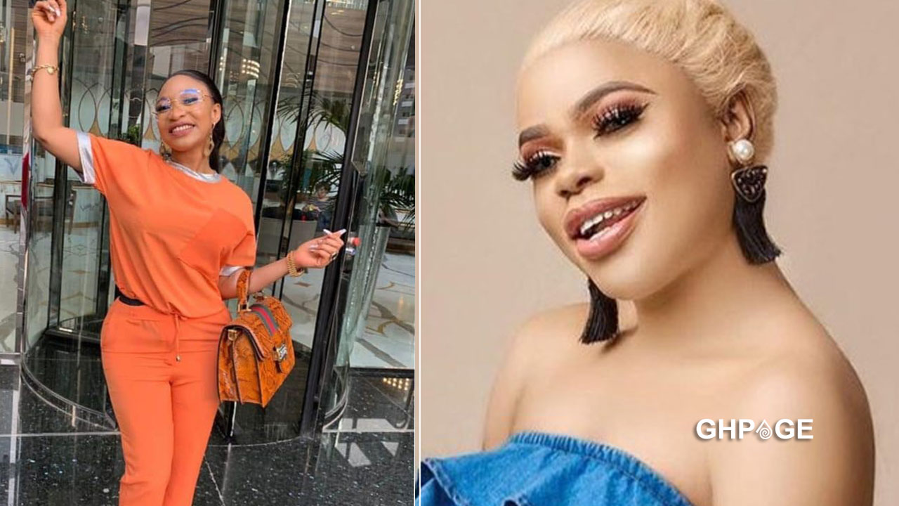 Tonto Dikeh clashes with her bestie Bobrisky on Instagram