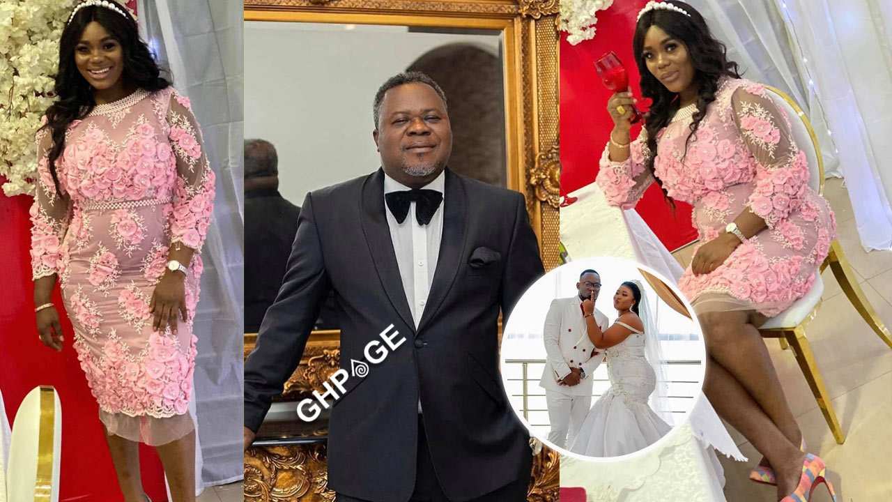 Akua GMB deepens divorce rumors by taking off her ring at Xandy Kamel's wedding