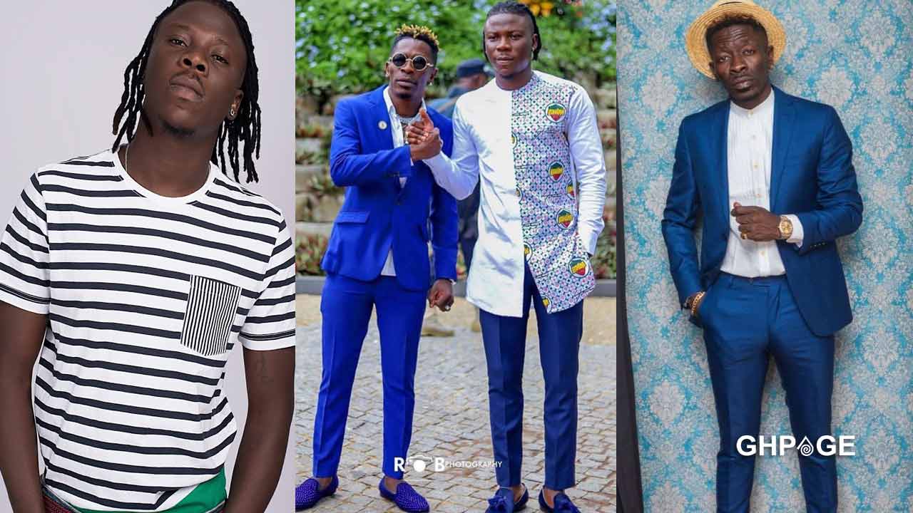 Video of Stonebwoy and Shatta Wale having fun together at 4syte mansion surfaces online