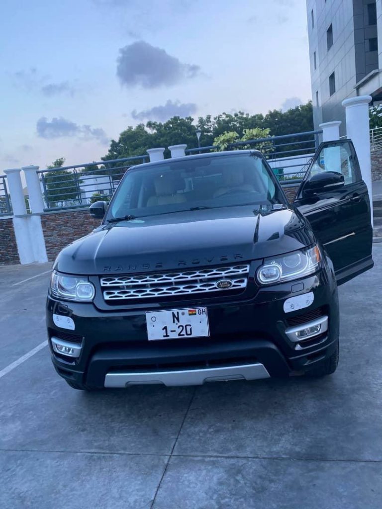 Nana Aba Anamoah's Range Rover