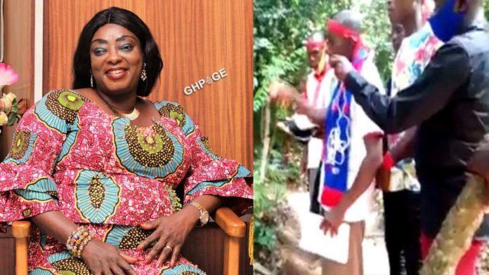 Tano North NPP members curse Freda Prempeh over NPP Primaries