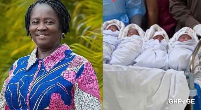 Jane-Naana-Opoku-Agyemang-rescues-cleaner's-wife-who-fled-after-she-delivered-quadruplets