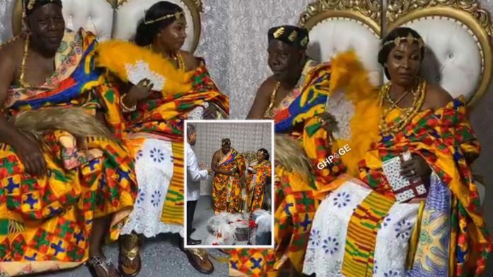 Wedding ceremony of Kyeiwaa and husband, Micheal Kissi in the USA