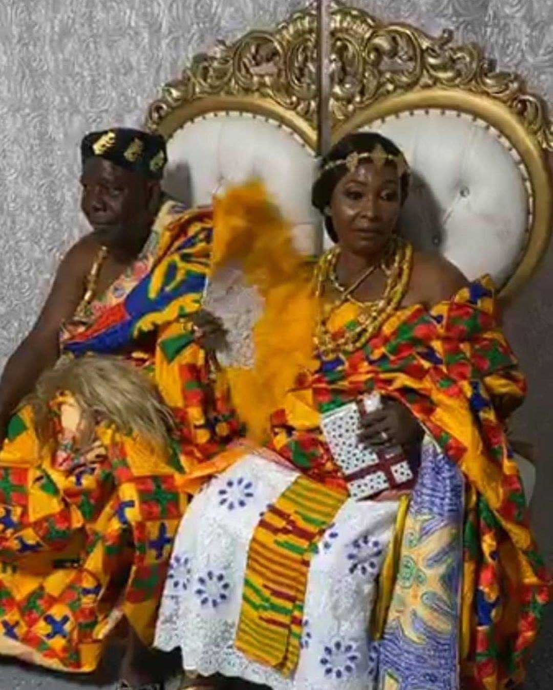 Wedding ceremony of Kyeiwaa and husband, Micheal Kissi in the USA