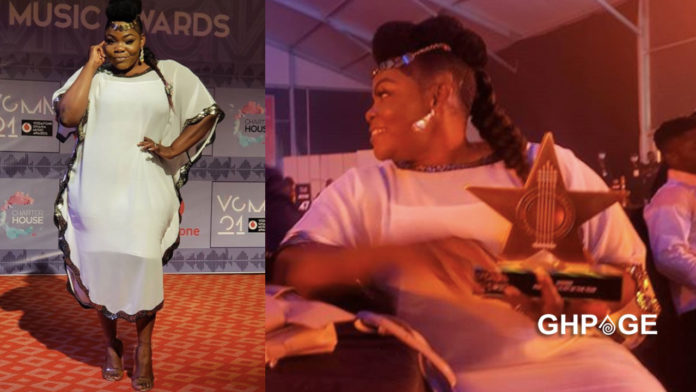Celestine Donkor wins her first VGMA after over 10 years in the industry