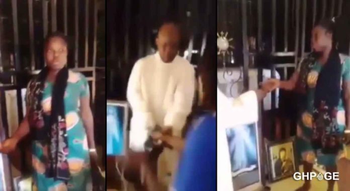 Clergyman-slaps-lady-after-she-was-caught-stealing-money-from-offertory-bowl-in-Church