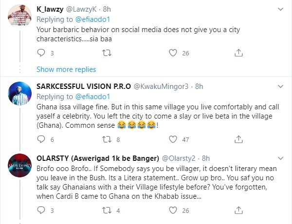 Fan comments