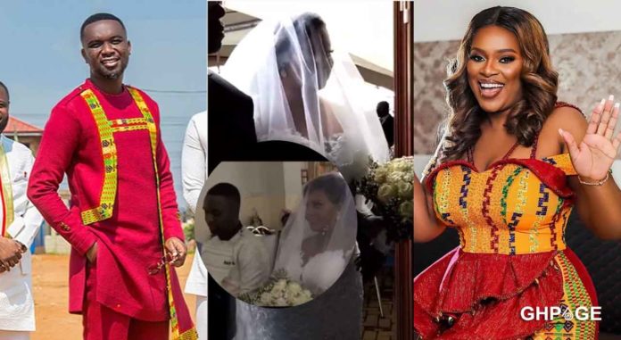 First-video-and-photo-from-Joe-Mettle-and-Selassie's-white-wedding-surfaces