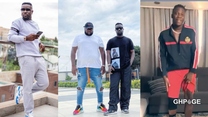 Sarkodie ignores calls to reveal the truth about Stonebwoy and manager's fight