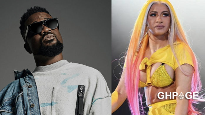 Sarkodie to have a collaboration with Cardi B