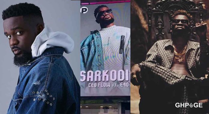 Sarkodie-unseats-Shatta-Wale-from-Times-Square-billboard-with-CEO-flow-featuring-E-40