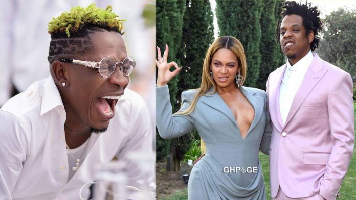 Shatta Wale, Beyonce and Jay Z