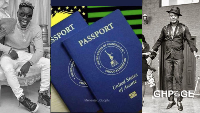 Shatta Wale and Reggie Rockstone acquire their Kumerican passports