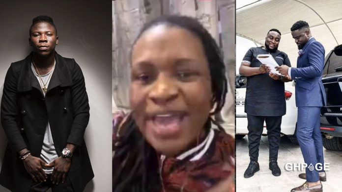 Why report Stonebwoy to the police if you claim he is your brother- Ayisha Modi asks Sarkodie