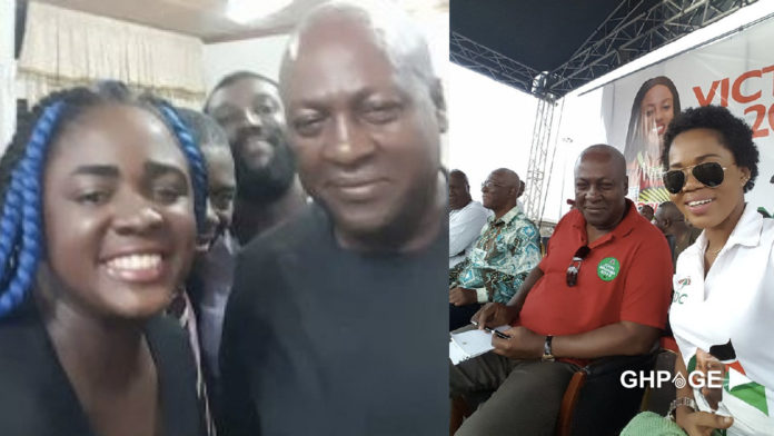 Mahama is not the man we are fighting over - Tracey Boakye