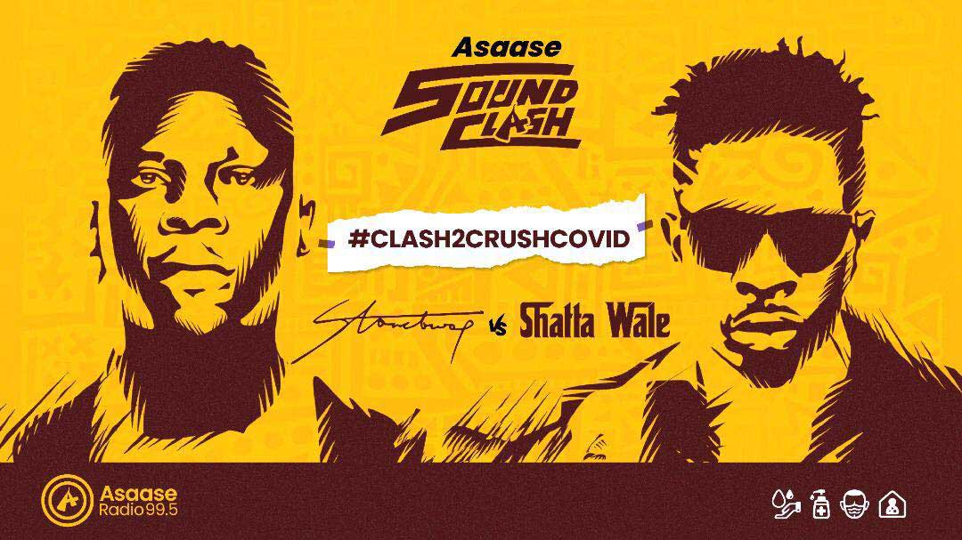 #Clash2CrushCovid: Shatta Wale and Stonebwoy's battle