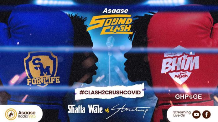 #Clash2CrushCovid: Shatta Wale and Stonebwoy's battle