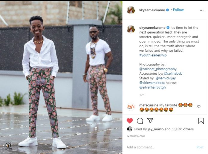 Okyeame Kwame Twinning With His Son In A New Picture GhPage okyeame-kwame-twinning-with-his-son-in-a-new-picture-ghpage