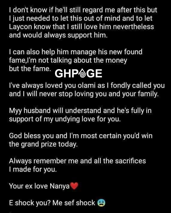 BBNaija 2020 winner Laycon's ex-girlfriend claims she still loves him