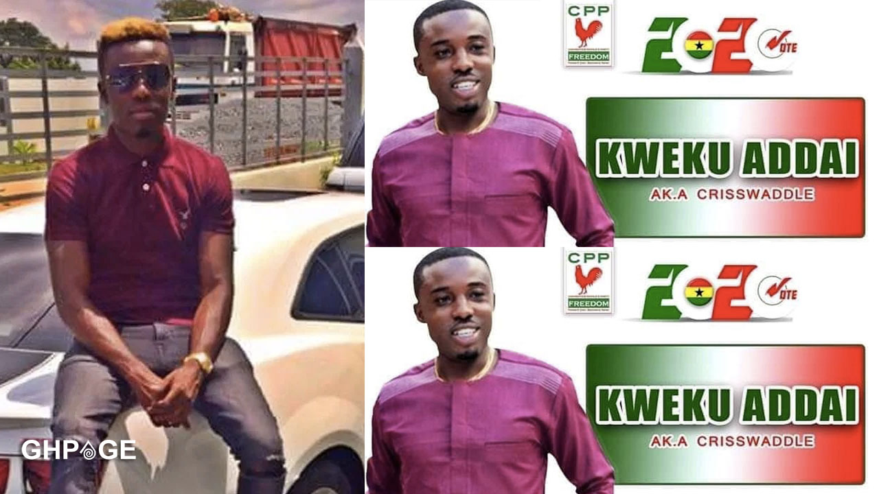 I don't have plans to contest as an MP - Criss Waddle