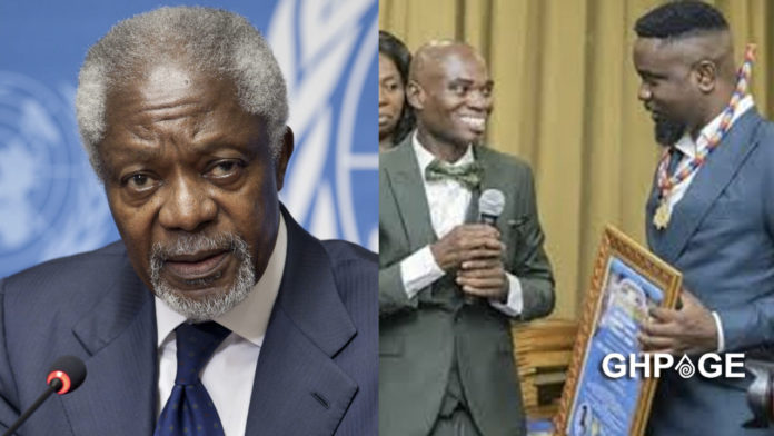 Kofi Annan attended Dr UN's first ever awards in 2014 - Isaac Rockson