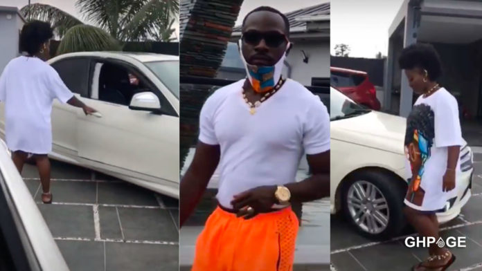 Okyeame Kwame for the first time shows off his plush mansion and cars