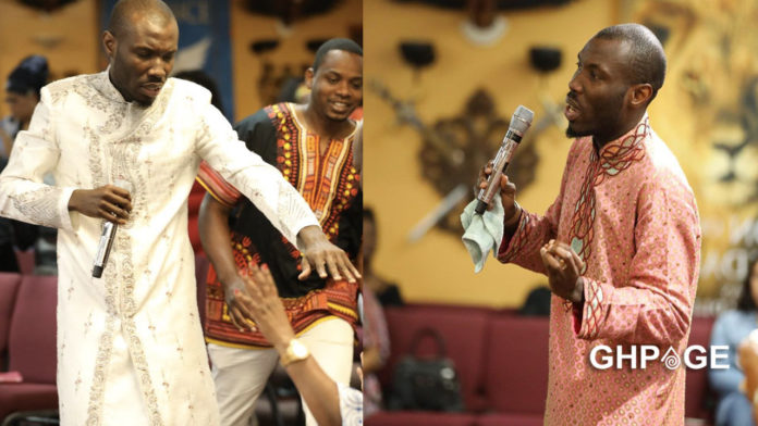 Video of the Ghanaian preacher who killed his wife prophecying surfaces