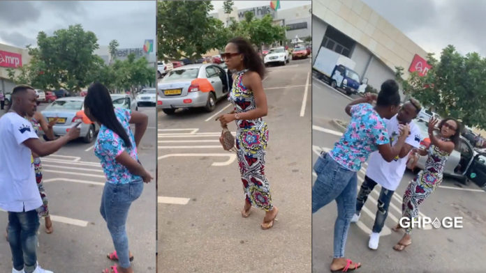 Lady fights Akuapem Poloo in public for allegedly snatching her husband