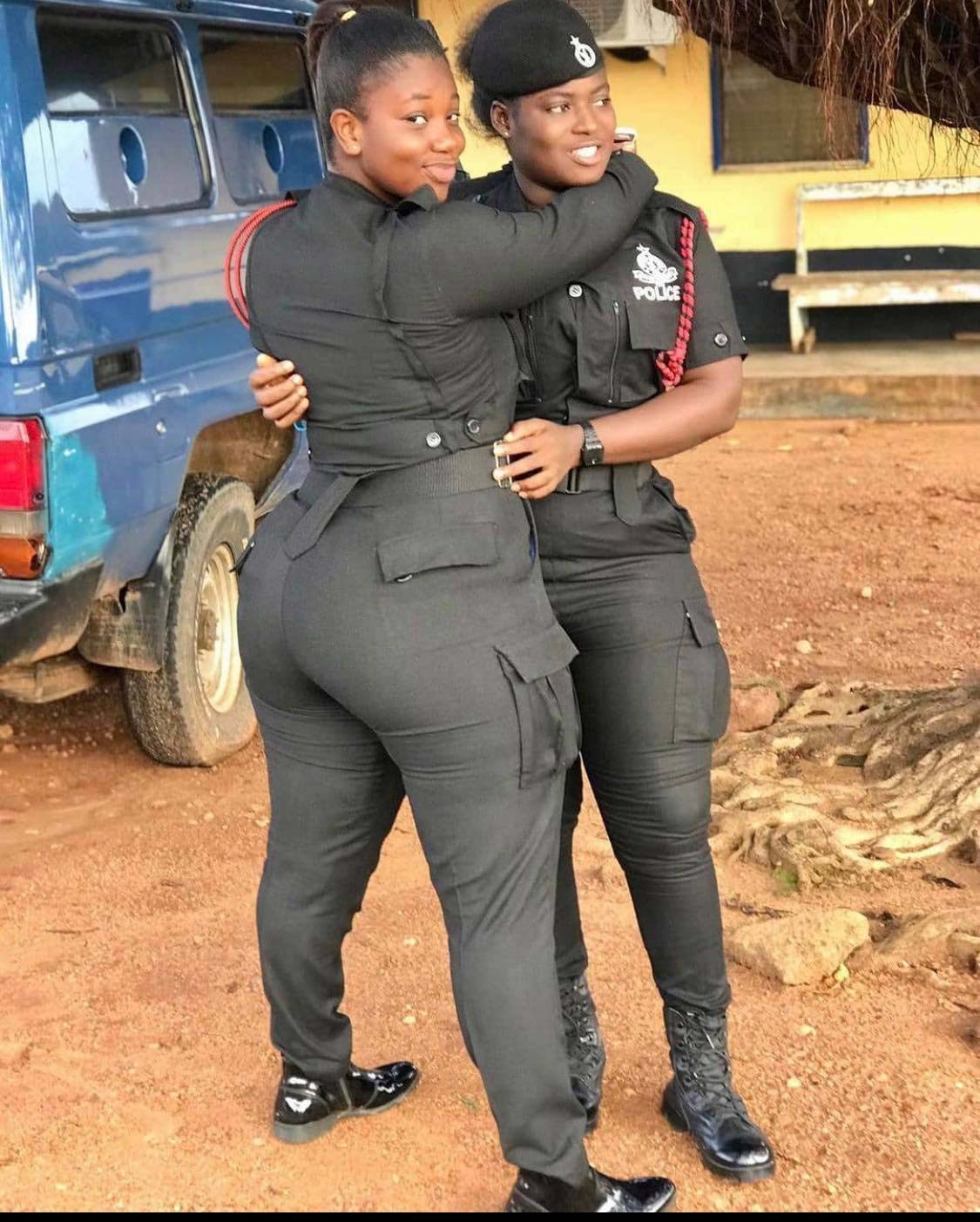 Ama Serwaa, the prettiest Ghanaian policewoman