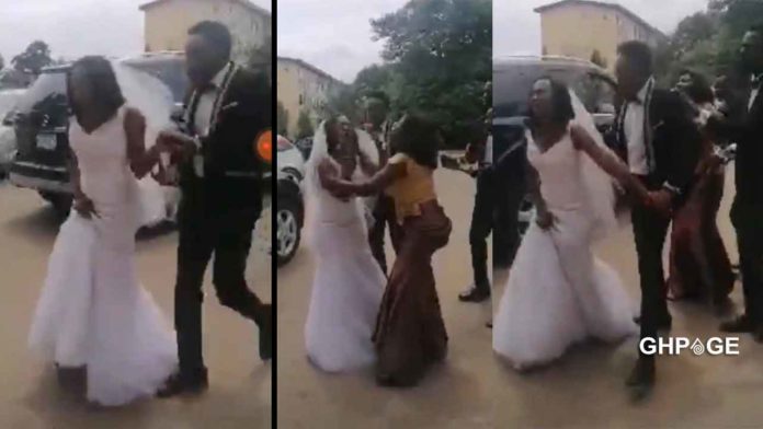 Bride flees from wedding