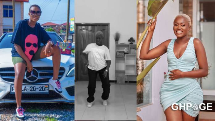 Fella Makafui serves fans with serious dance moves