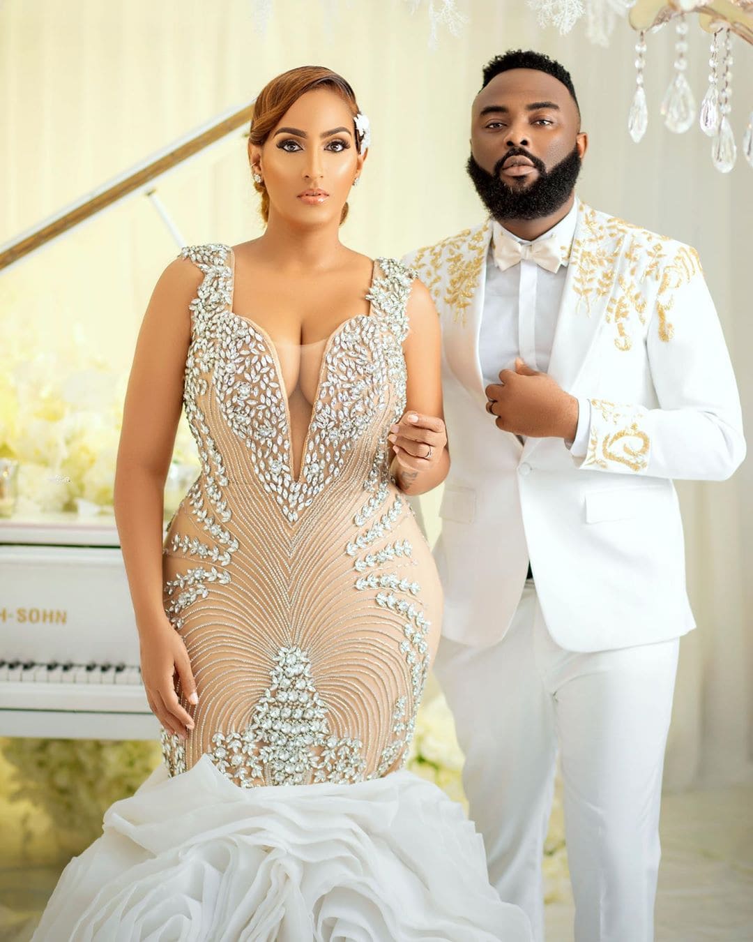 Juliet Ibrahim and VJ Adams