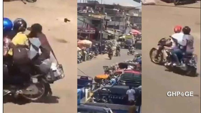 Video of how the armed robbers attacked the market
