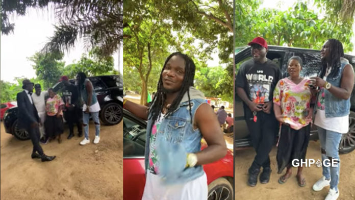 Lil Win reunites with former manager Zack on a movie set