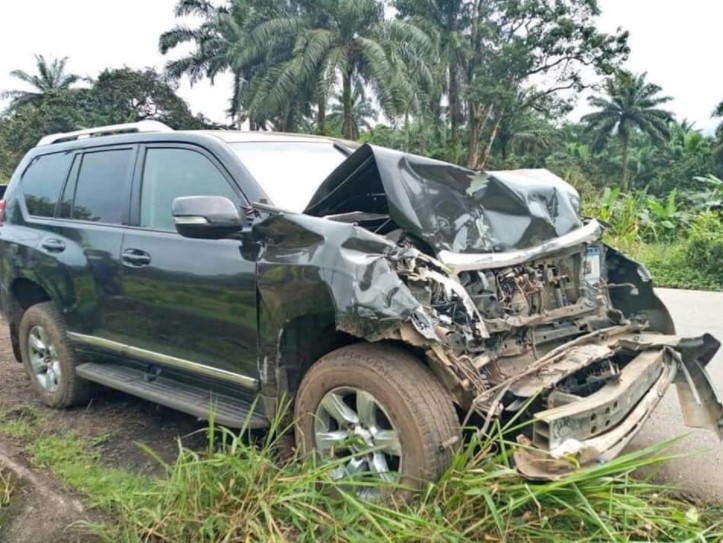 Eto'o accident