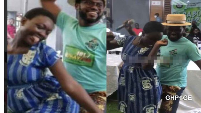 Abeiku Santana grinds the huge booty of an underage SHS student; social media reacts