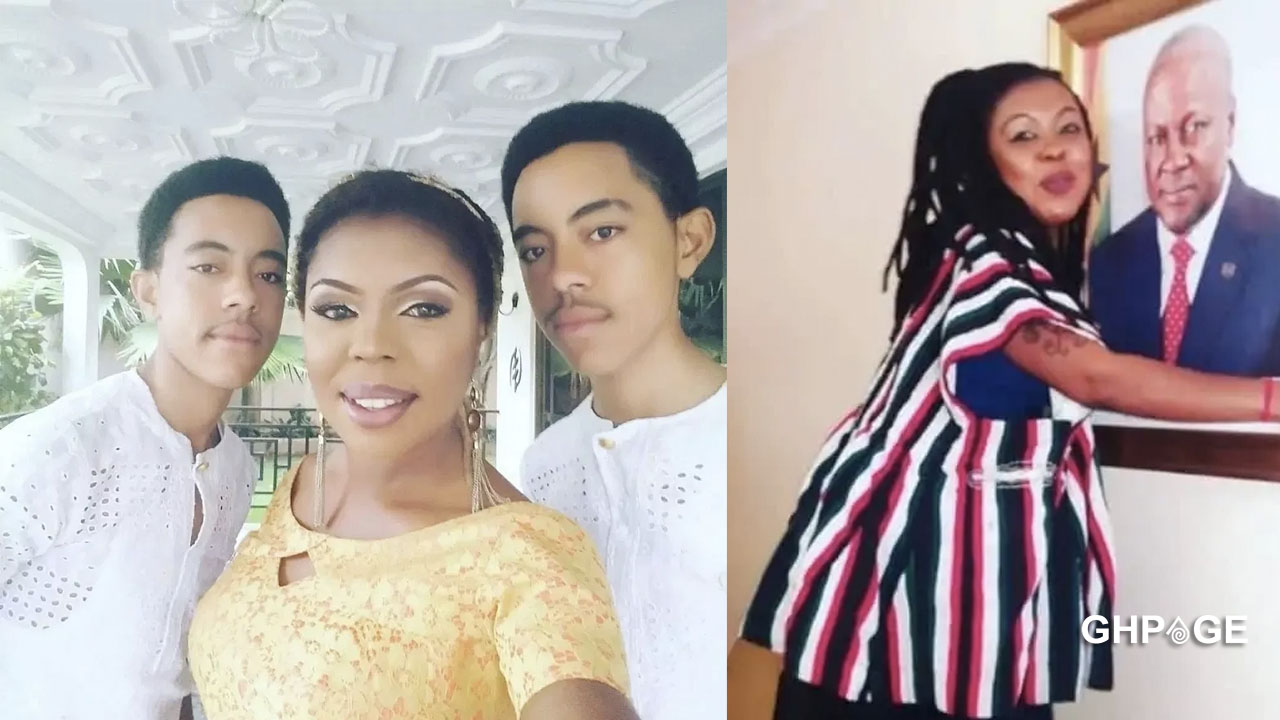 Afia Schwarzenegger exposes NDC after her twins' results got leaked