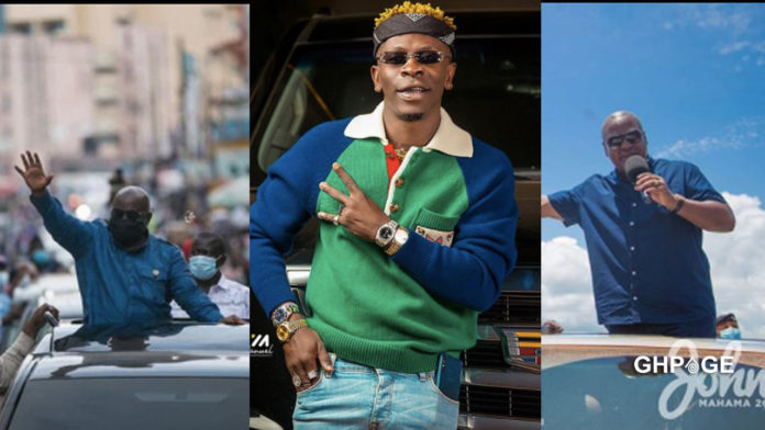 I'm too expensive for the political parties to approach for an endorsement - Shatta Wale