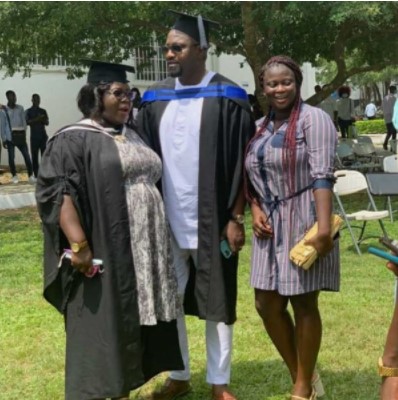 John Dumelo graduation