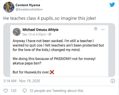 Teacher Kwadwo paedophile post 3