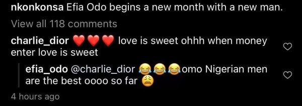 Efia Odo comments