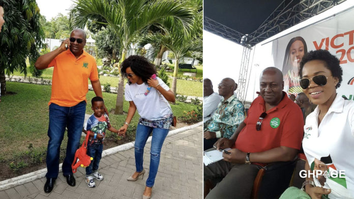 John Mahama and Mzbel Mzbel's birthday message to NDC flagbearer John Mahama angers fans