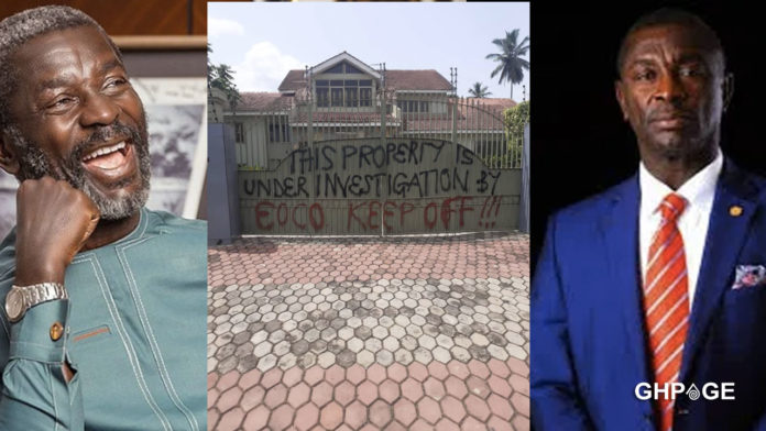 Kofi Amoabeng hot after EOCO seized his plush mansion
