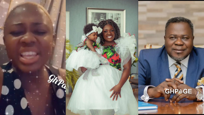 Tracey Boakye fights back at mysterious lady claiming Dr Kwaku Oteng is the father of her daughter